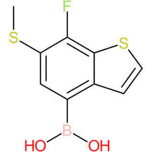 7-fluoro-6-(methylthio)benzothiophene-4-boronic acid