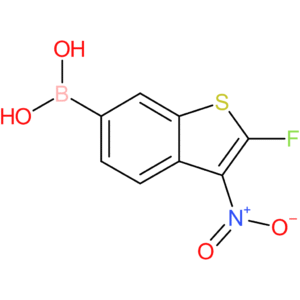 2-fluoro-3-nitrobenzothiophene-6-boronic acid