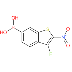 3-fluoro-2-nitrobenzothiophene-6-boronic acid