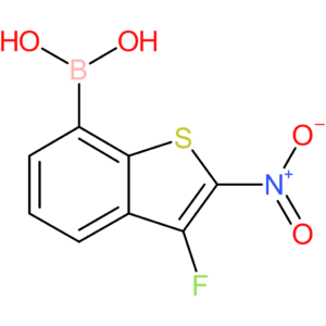 3-fluoro-2-nitrobenzothiophene-7-boronic acid