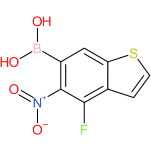 4-fluoro-5-nitrobenzothiophene-6-boronic acid
