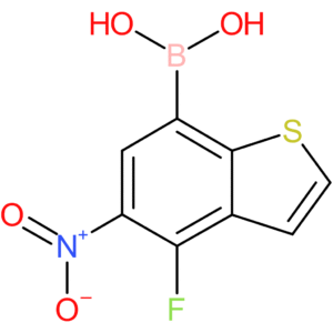 4-fluoro-5-nitrobenzothiophene-7-boronic acid
