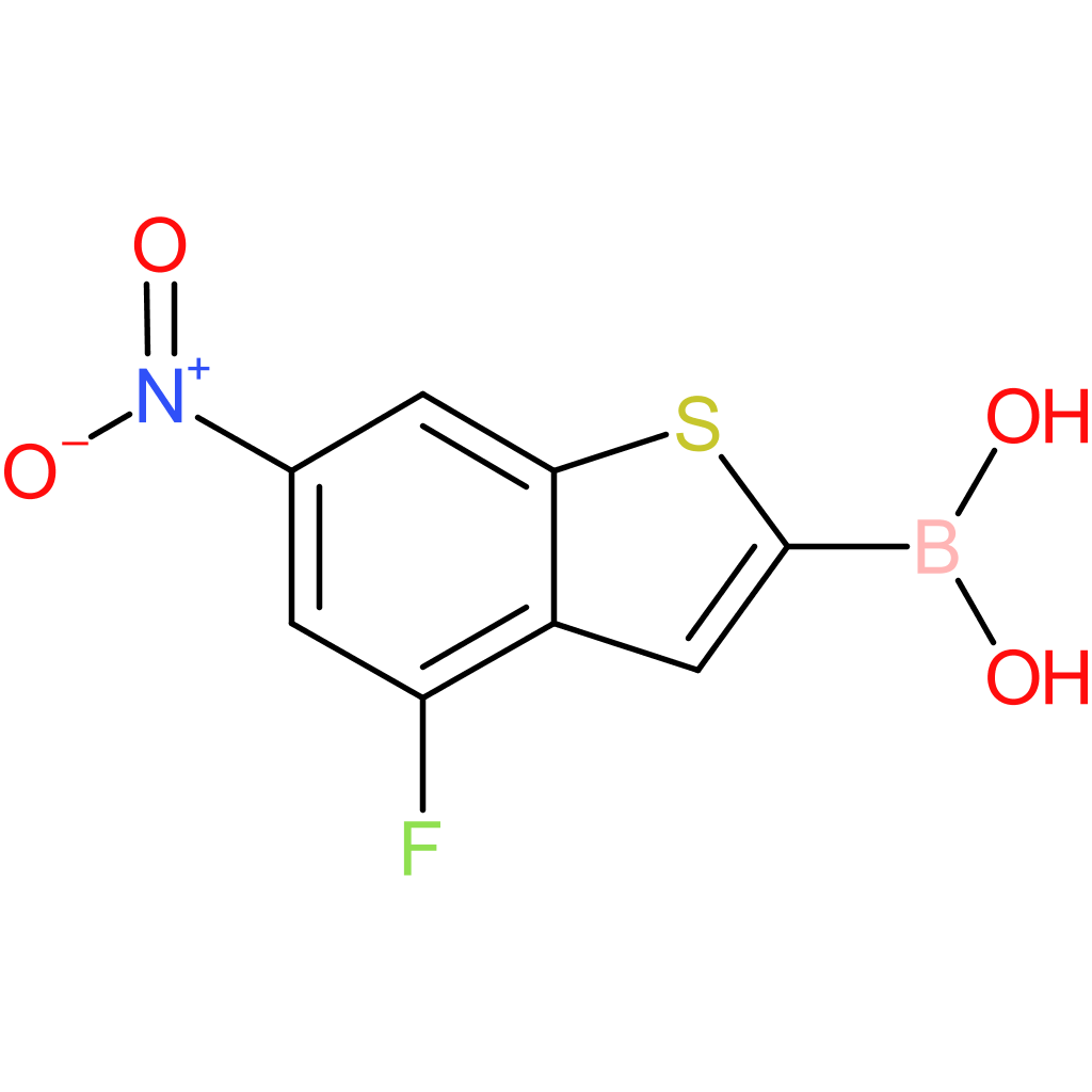 4-fluoro-6-nitrobenzothiophene-2-boronic acid