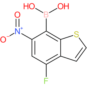 4-fluoro-6-nitrobenzothiophene-7-boronic acid
