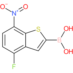4-fluoro-7-nitrobenzothiophene-2-boronic acid