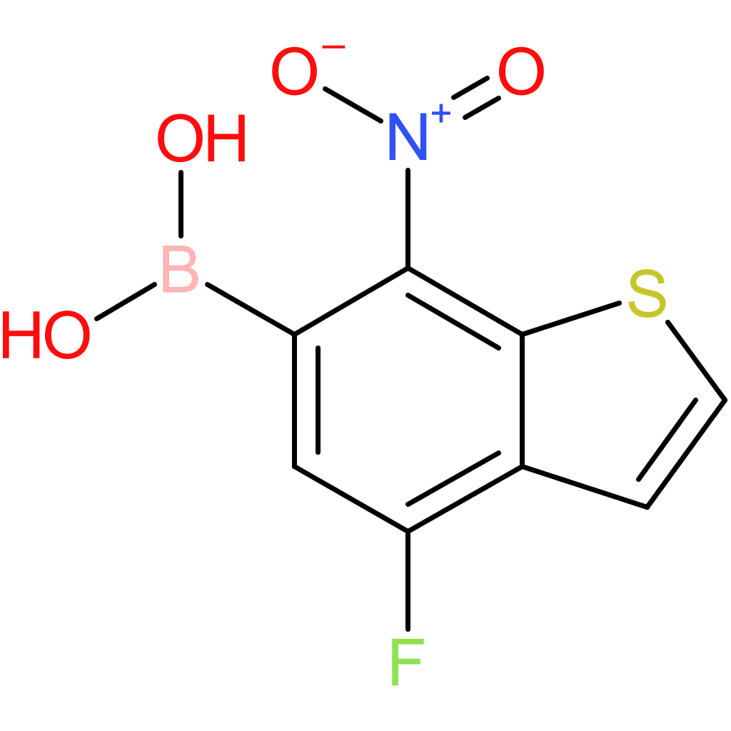 4-fluoro-7-nitrobenzothiophene-6-boronic acid