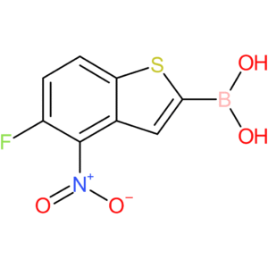5-fluoro-4-nitrobenzothiophene-2-boronic acid