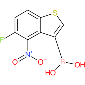 5-fluoro-4-nitrobenzothiophene-3-boronic acid