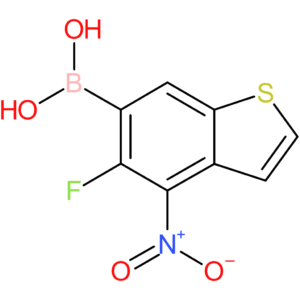 5-fluoro-4-nitrobenzothiophene-6-boronic acid