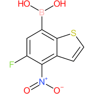 5-fluoro-4-nitrobenzothiophene-7-boronic acid