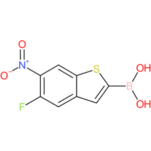 5-fluoro-6-nitrobenzothiophene-2-boronic acid