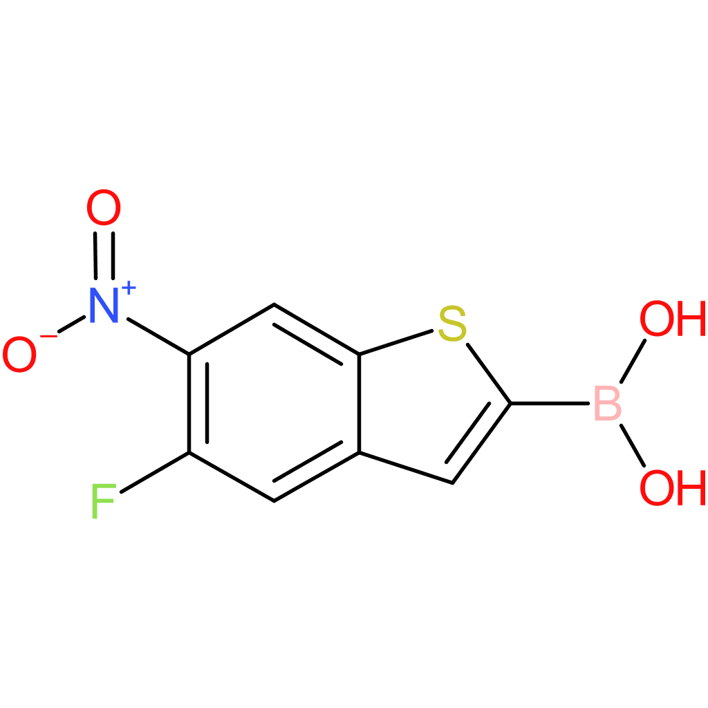 5-fluoro-6-nitrobenzothiophene-2-boronic acid