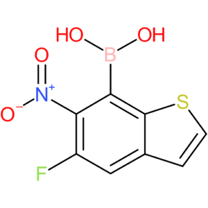 5-fluoro-6-nitrobenzothiophene-7-boronic acid