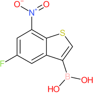5-fluoro-7-nitrobenzothiophene-3-boronic acid