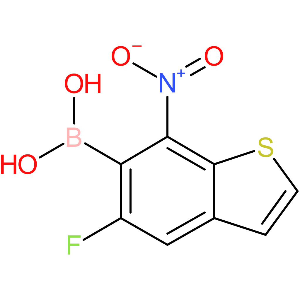 5-fluoro-7-nitrobenzothiophene-6-boronic acid