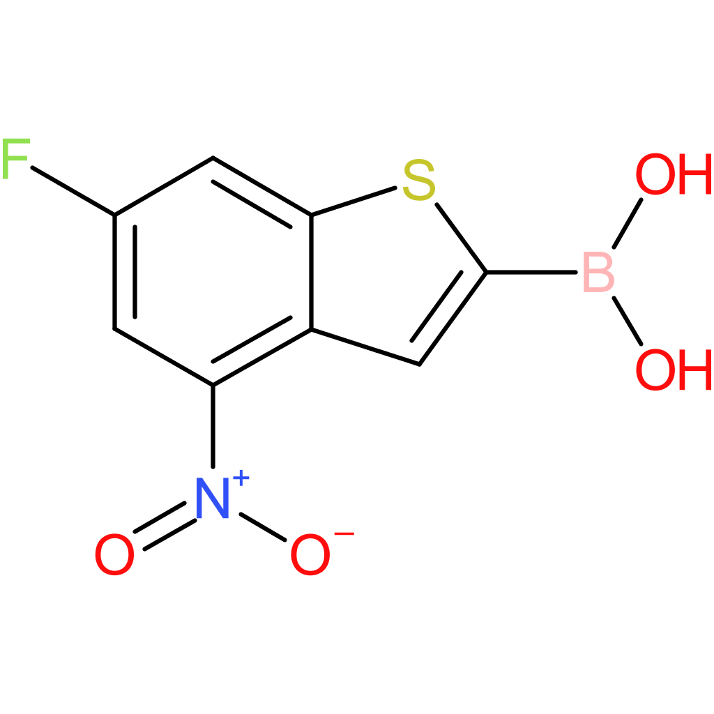 6-fluoro-4-nitrobenzothiophene-2-boronic acid