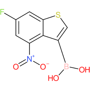 6-fluoro-4-nitrobenzothiophene-3-boronic acid