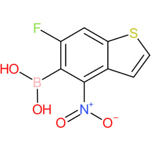 6-fluoro-4-nitrobenzothiophene-5-boronic acid