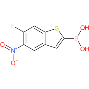 6-fluoro-5-nitrobenzothiophene-2-boronic acid