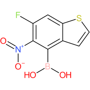 6-fluoro-5-nitrobenzothiophene-4-boronic acid