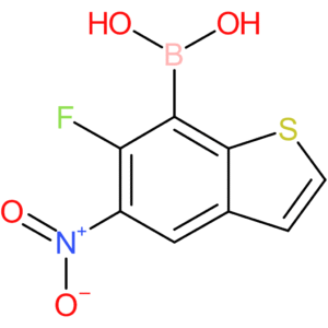 6-fluoro-5-nitrobenzothiophene-7-boronic acid