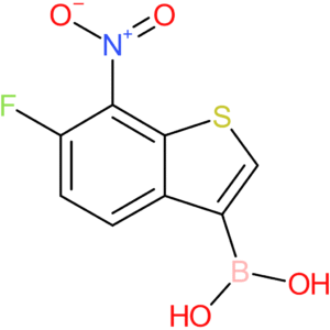 6-fluoro-7-nitrobenzothiophene-3-boronic acid