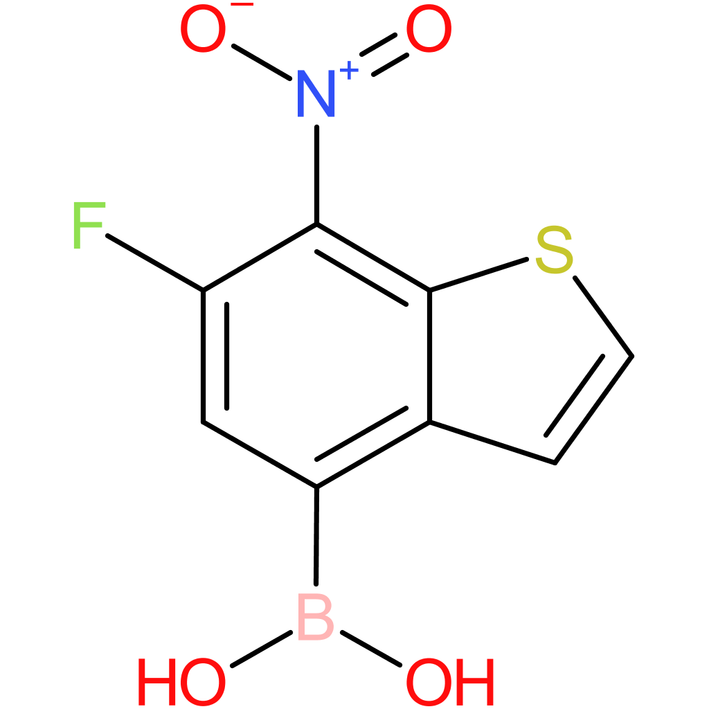 6-fluoro-7-nitrobenzothiophene-4-boronic acid
