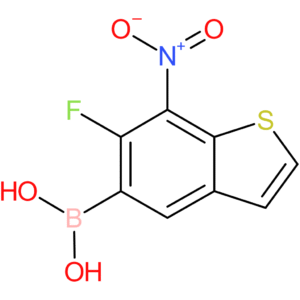 6-fluoro-7-nitrobenzothiophene-5-boronic acid