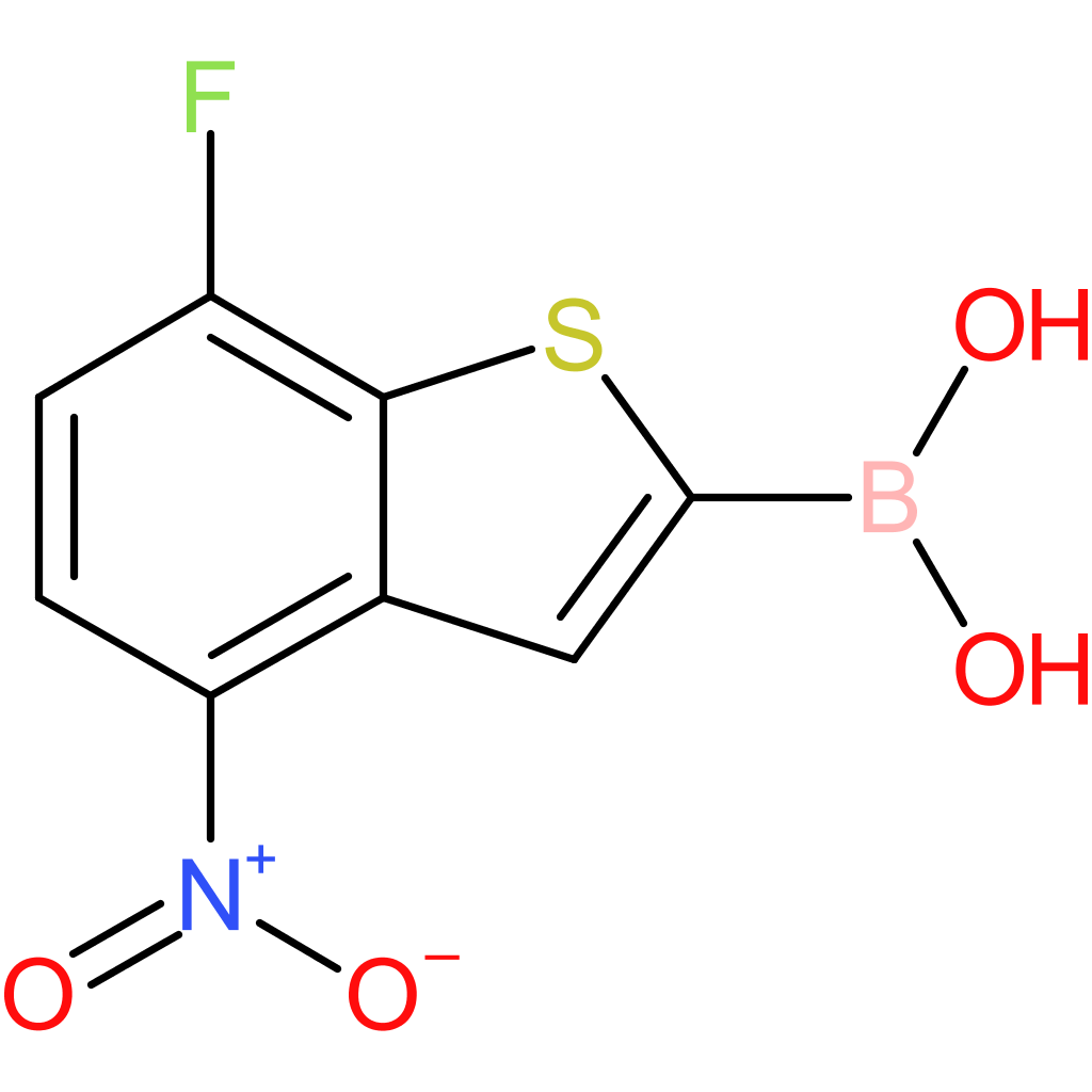 7-fluoro-4-nitrobenzothiophene-2-boronic acid