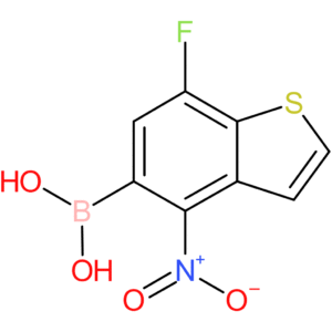 7-fluoro-4-nitrobenzothiophene-5-boronic acid