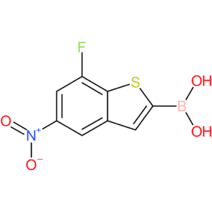 7-fluoro-5-nitrobenzothiophene-2-boronic acid