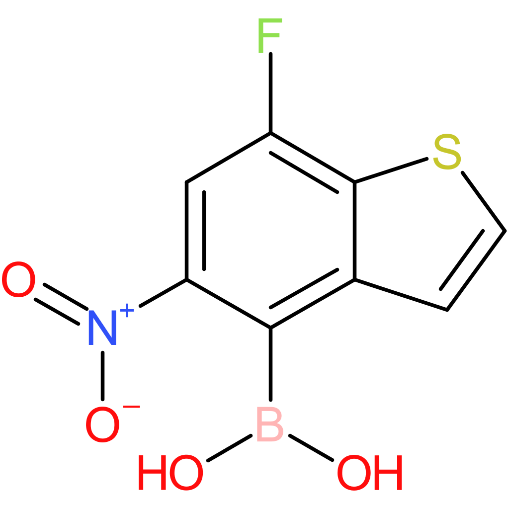 7-fluoro-5-nitrobenzothiophene-4-boronic acid