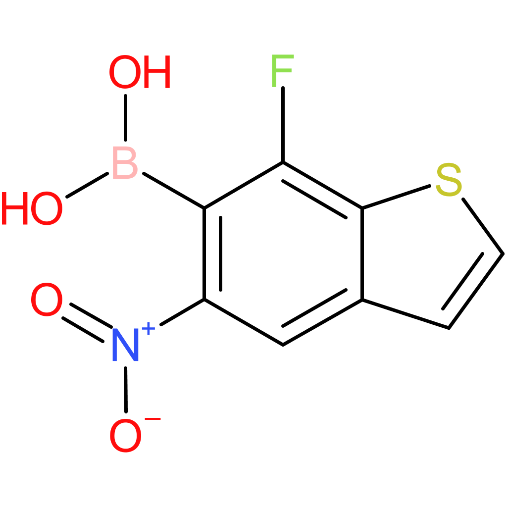 7-fluoro-5-nitrobenzothiophene-6-boronic acid