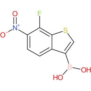 7-fluoro-6-nitrobenzothiophene-3-boronic acid