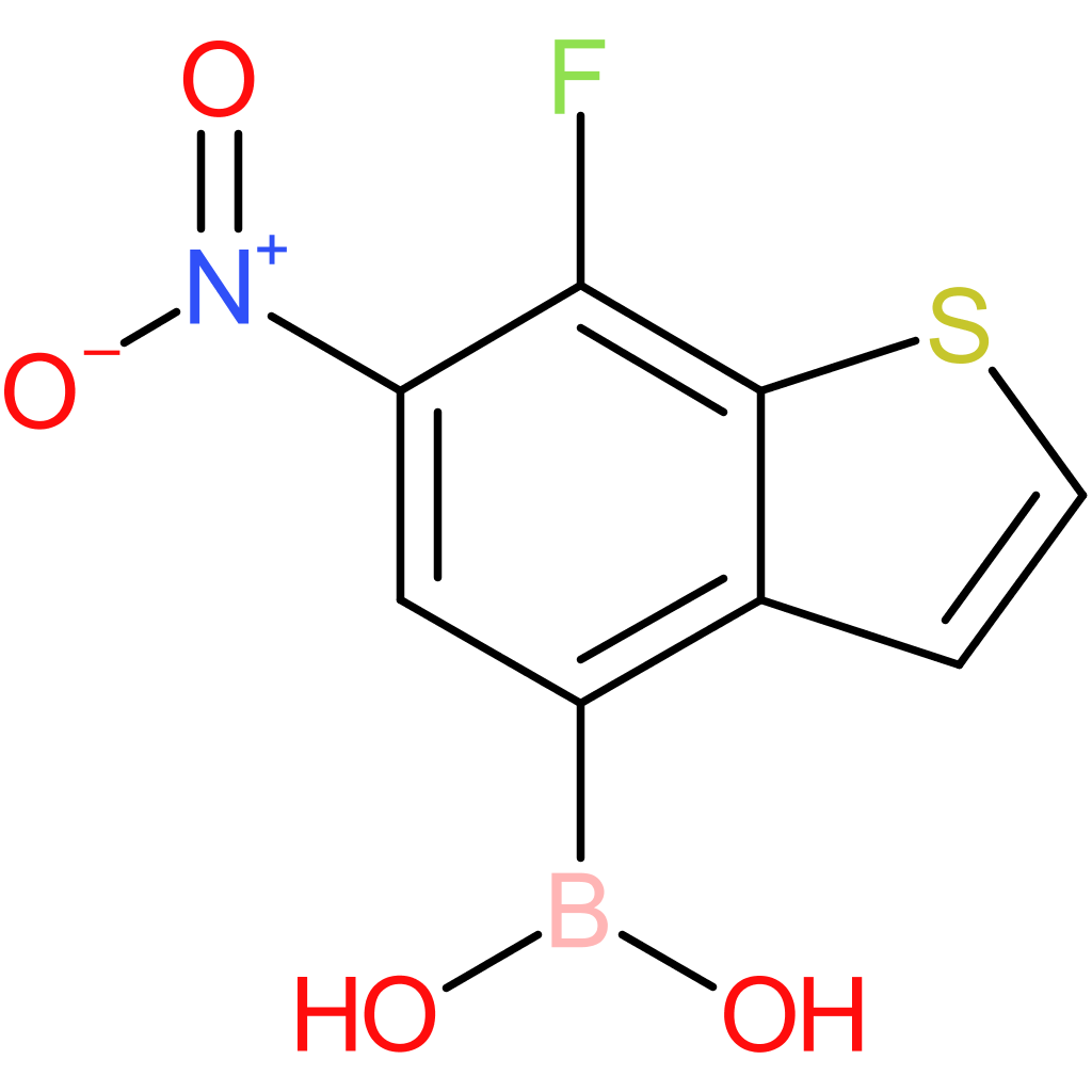 7-fluoro-6-nitrobenzothiophene-4-boronic acid