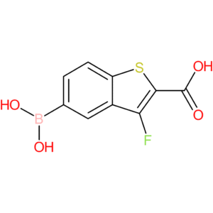 2-carboxy-3-fluorobenzothiophene-5-boronic acid