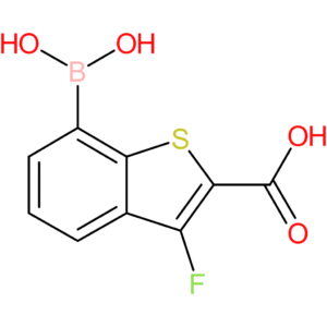2-carboxy-3-fluorobenzothiophene-7-boronic acid