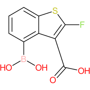 3-carboxy-2-fluorobenzothiophene-4-boronic acid
