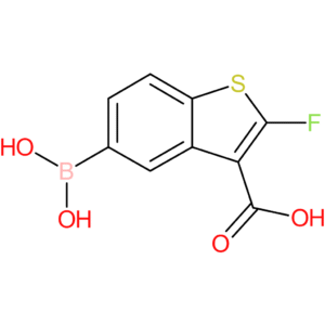3-carboxy-2-fluorobenzothiophene-5-boronic acid