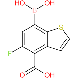 4-carboxy-5-fluorobenzothiophene-7-boronic acid