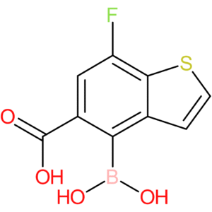 5-carboxy-7-fluorobenzothiophene-4-boronic acid