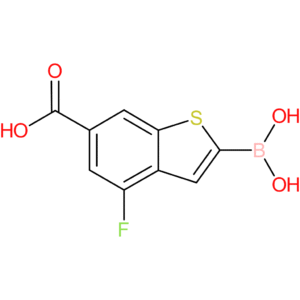 6-carboxy-4-fluorobenzothiophene-2-boronic acid