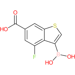 6-carboxy-4-fluorobenzothiophene-3-boronic acid