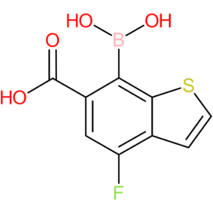 6-carboxy-4-fluorobenzothiophene-7-boronic acid