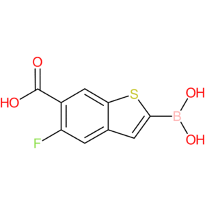 6-carboxy-5-fluorobenzothiophene-2-boronic acid