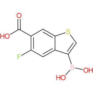 6-carboxy-5-fluorobenzothiophene-3-boronic acid