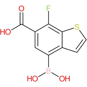 6-carboxy-7-fluorobenzothiophene-4-boronic acid