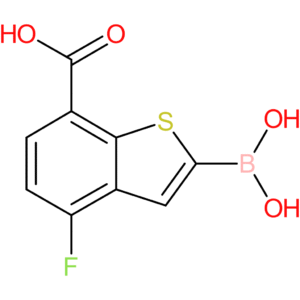 7-carboxy-4-fluorobenzothiophene-2-boronic acid