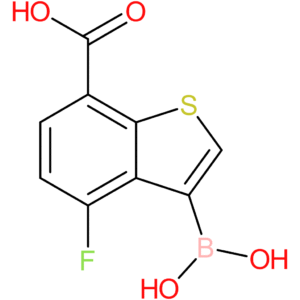 7-carboxy-4-fluorobenzothiophene-3-boronic acid