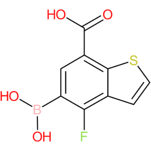 7-carboxy-4-fluorobenzothiophene-5-boronic acid